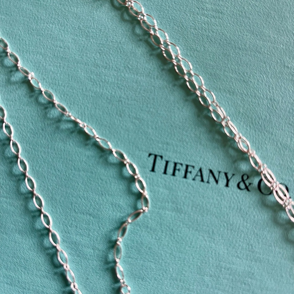 Tiffanyhost Pick Authentic Oval Double Key Neckla… - image 4